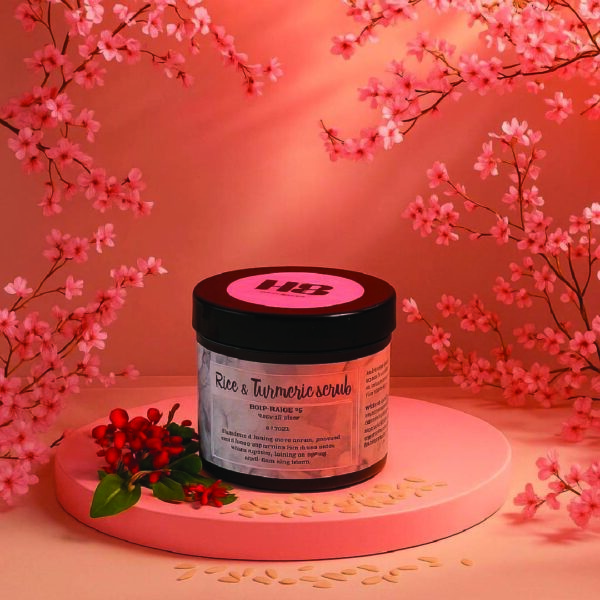 Rice Turmeric Scrub